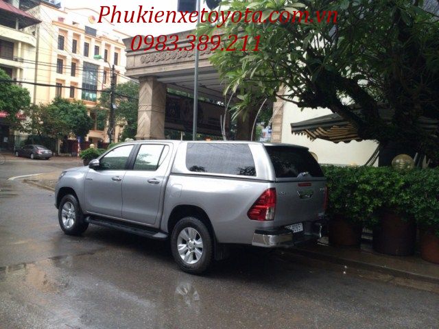 Nắp thùng cao dành cho xe bán tải Hilux