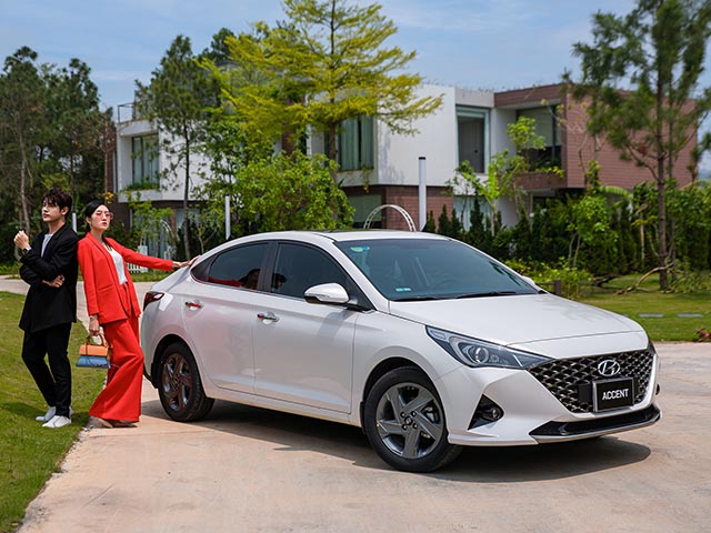Hyundai accent đẹp