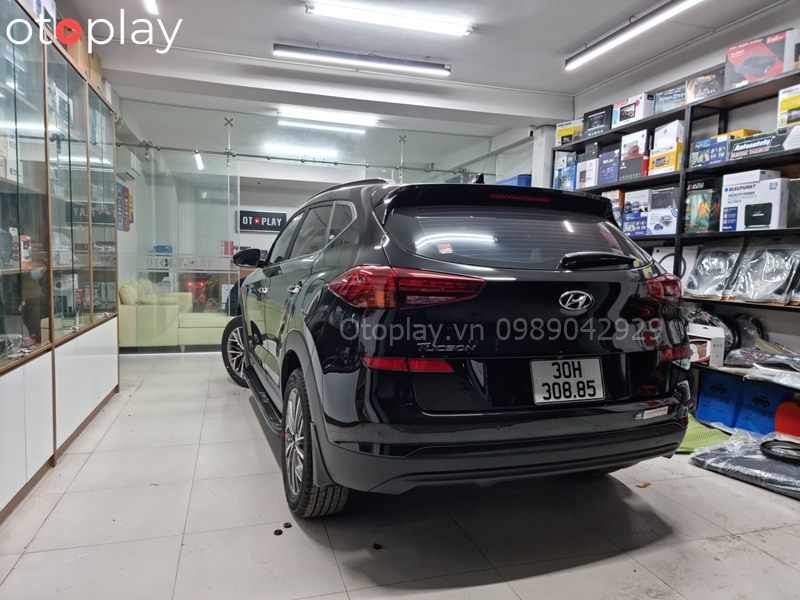 Hình ảnh thi công xong bậc bước chân Tucson