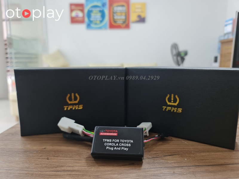 Bộ áp suất lốp zin tích hợp màn hình ODO cho Toyota Cross