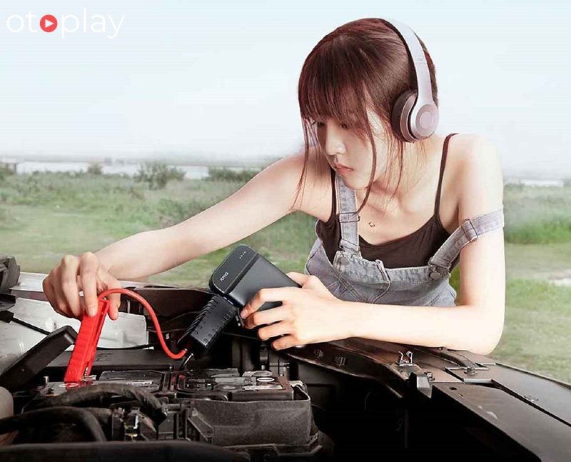 Bộ kích bình ắc quy 70mai Midrive Ps01 cứu hộ khi hết ắc quy