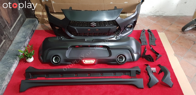 Trọn bộ bodykit dành cho xe Swift mộc chưa sơn
