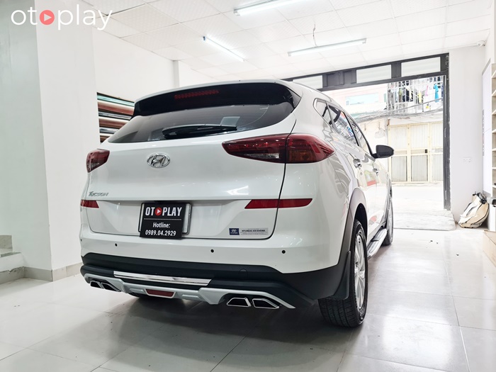 Body líp trước sau Tucson 2020 – 2021: bảo vệ phần gầm trước và sau xe Tucson 2020-2021 khỏi các vết trầy xước
