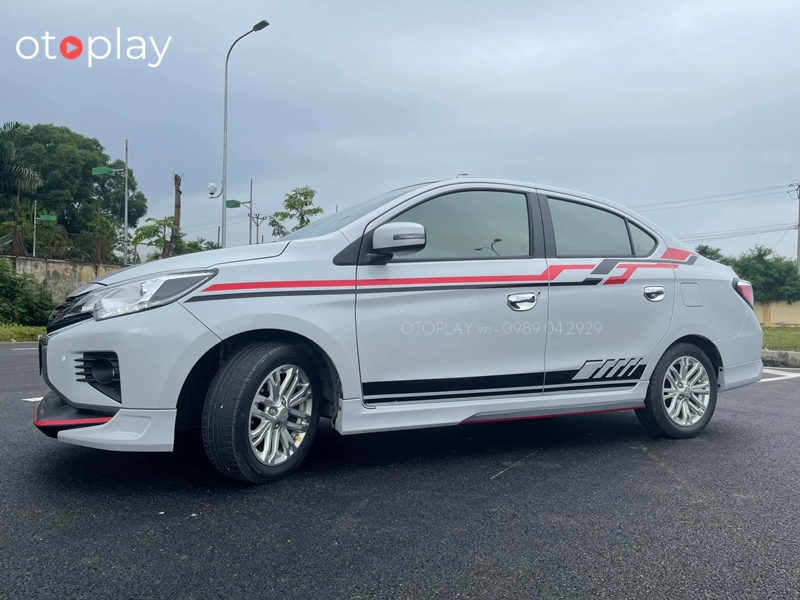 Bodykit Attrage gồm 4 chi tiết bao xung quanh xe