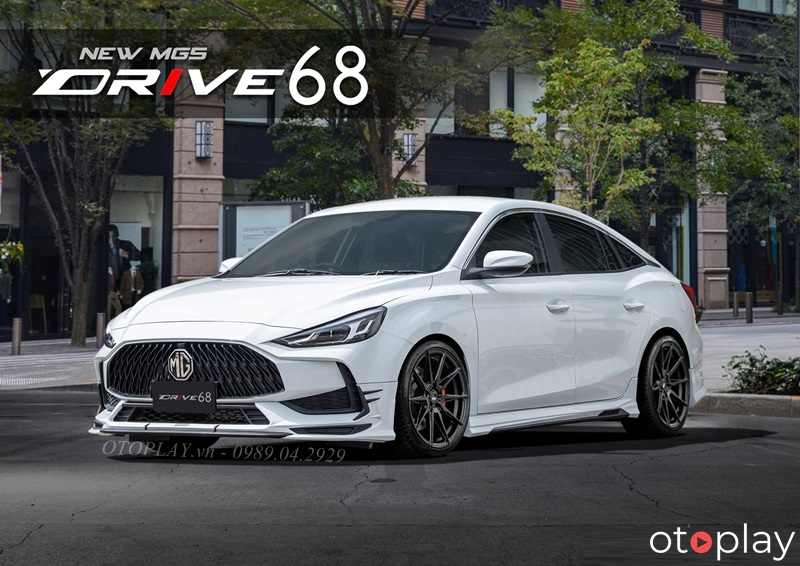 Đầu xe MG5 độ biodykit mẫu Drive 68