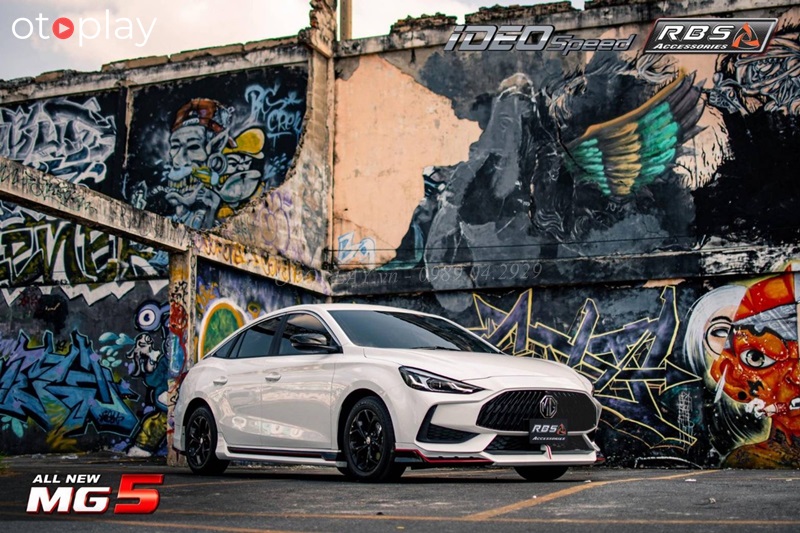 Body MG5 sau khi độ bodykit mẫu RBS