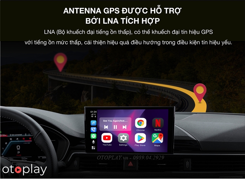 Box Carplay Android AI Adapter phiên bản 2