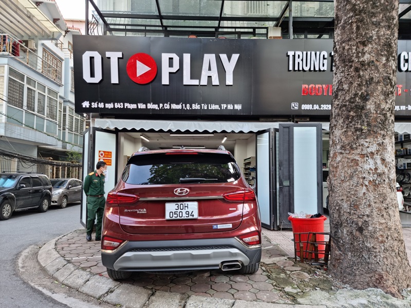 Cách lắp cảm biến áp suất lốp Icar i31 dành cho xe Hyundai Santafe không khó