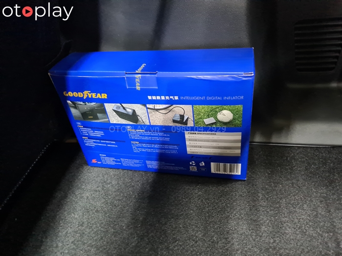 Phụ kiện Bơm lốp Goodyear không thể thiếu cho những chuyến đi xa