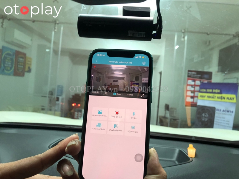 Camera hành trình Vietmap KC01 Ghi lại hình ảnh giao thông sắc nét