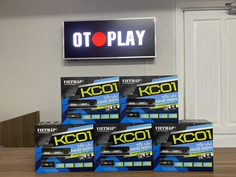 Camera hành trình Vietmap KC01 về ngập kho OTOPLAY