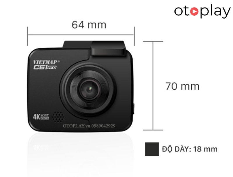 Kích thước camera C61 Pro