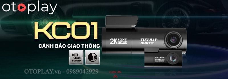 VIETMAP KC01 Mới với tính năng độc đáo cảnh báo thông tin giao thông bằng giọng nói trên toàn quốc