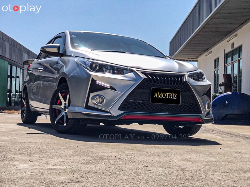 Cản Lexus lắp lên xe Vios 2019, 2020 cực đẹp