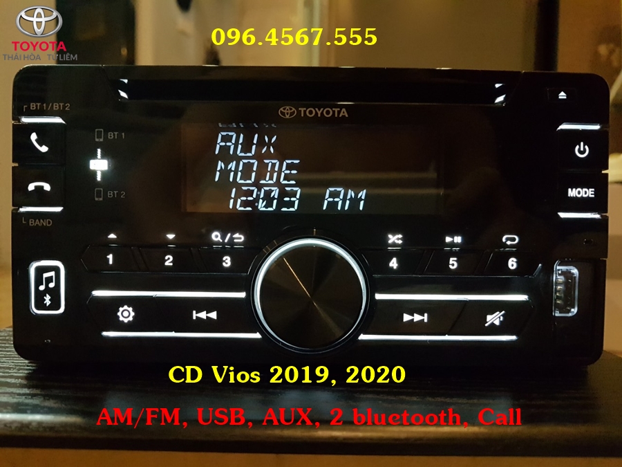 CD tháo từ xe Vios 2019, 2020