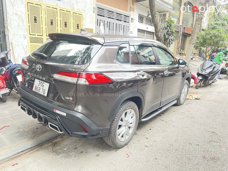 Đuôi xe Cross lắp bodykit 