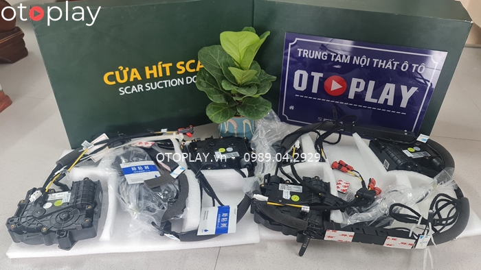 Hình ảnh chi tiết bộ sản phẩm cửa hít ô tô SCAR