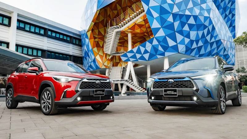 Xe Toyota Cross đẹp xuất sắc