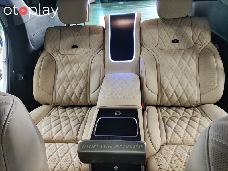 Ghế sau có nâng chân 2 khúc, bơm lưng