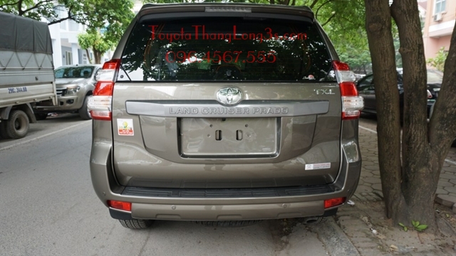 Đuôi xe Prado 2017