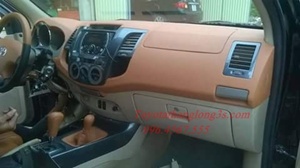 Fortuner nội thất da bò