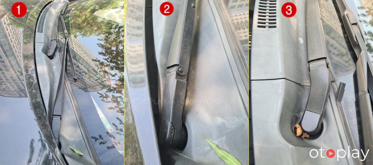 Gạt mưa xe Altis cần lắp bộ bảo vệ chống trộm