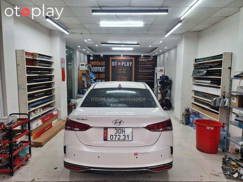 Xe Hyundai Accent bọc ghế da tại OTOPLAY