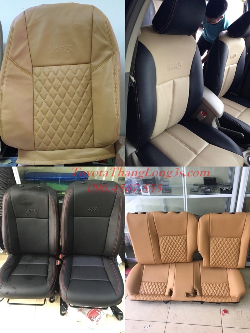 Ghế da yaris đẹp tuyệt vời