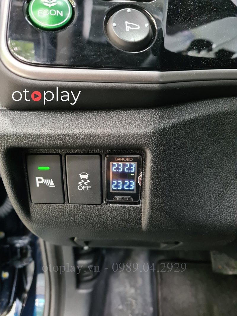 Cảm biến áp suất lốp tích hợp nút chờ Honda City