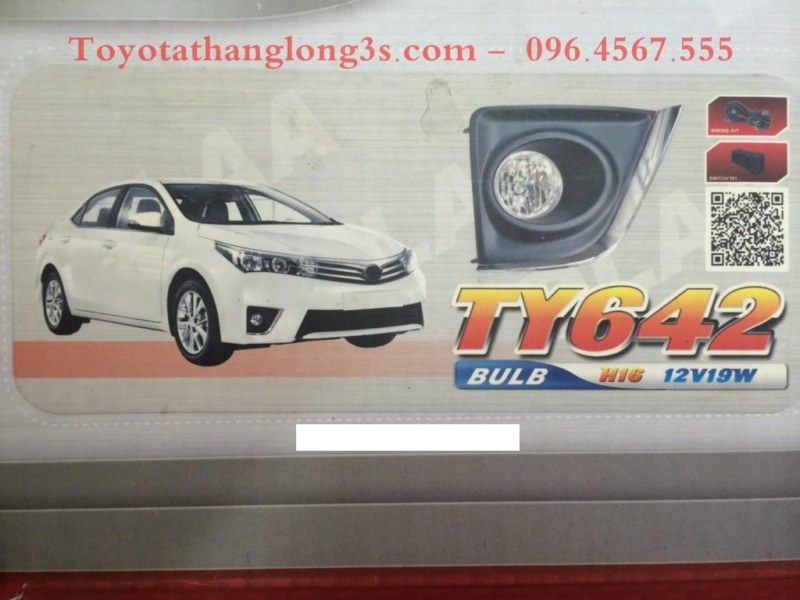 Đèn gầm dành cho xe altis 2015