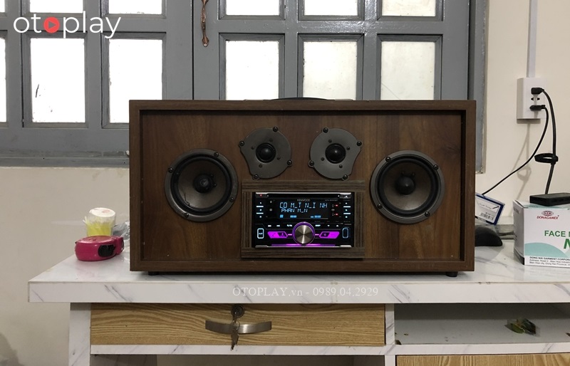 CD Kenwood DPX-5000BT đóng hộp gỗ