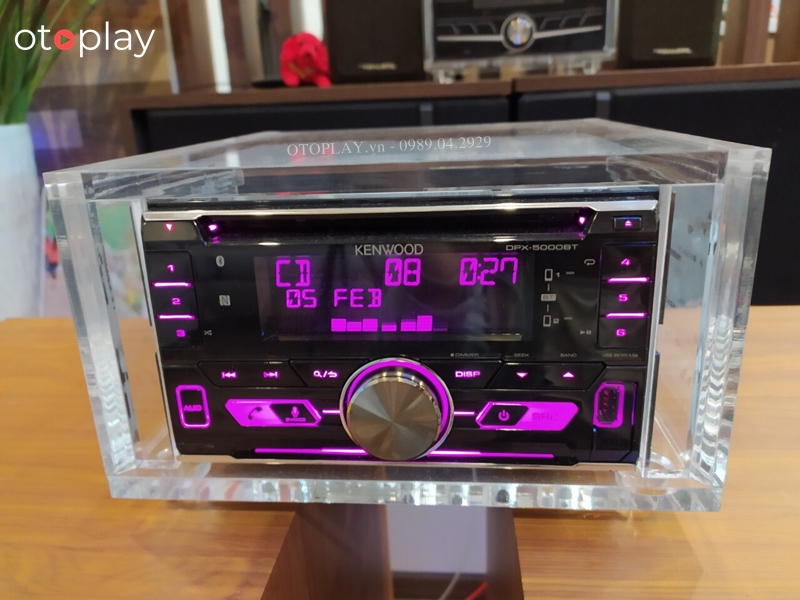 Hộp mica chế đầu CD trong suốt