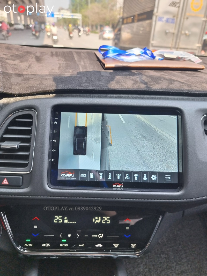 Màn hình Android Carfu kiểu dáng đẹp, sang trọng