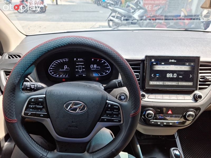 Cảm biến áp suất lốp i30 cho Hyundai Accent 2021 rất dễ quan sát