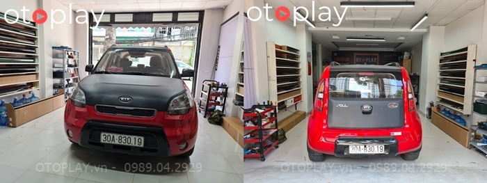 Hình ảnh xe Kia Soul 2010 lắp Màn hình Android CARA A800 tại OTOPLAY