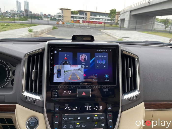 Có thể thu nhỏ hình ảnh camera 360 hiển thị trên DVD Bravigo