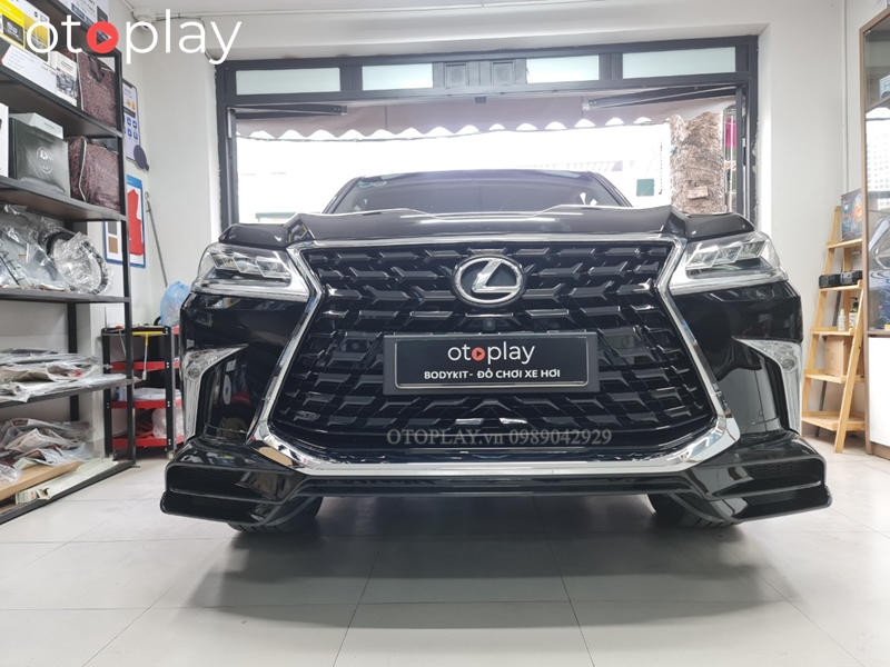 Phần đầu xe độ lên sang trọng, độc đáo