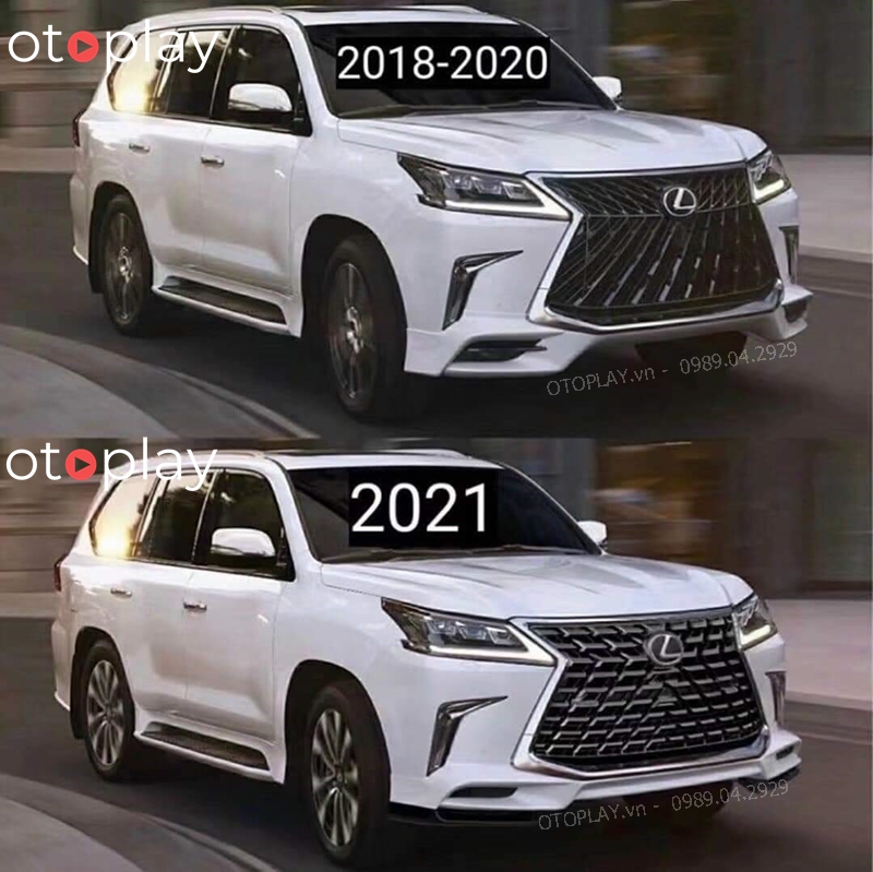 Bộ Bodykit biến Lexus LX570 thành bản Trung Đông có thể lắp cho đời Lexus LX570 từ 2018 - 2020