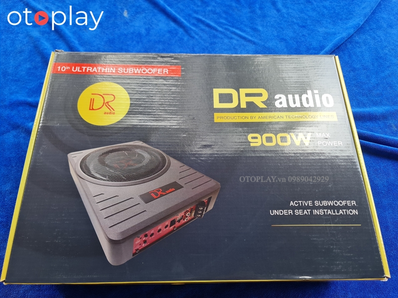 Loa lắp được ở 3 vị trí khác nhau trên xe