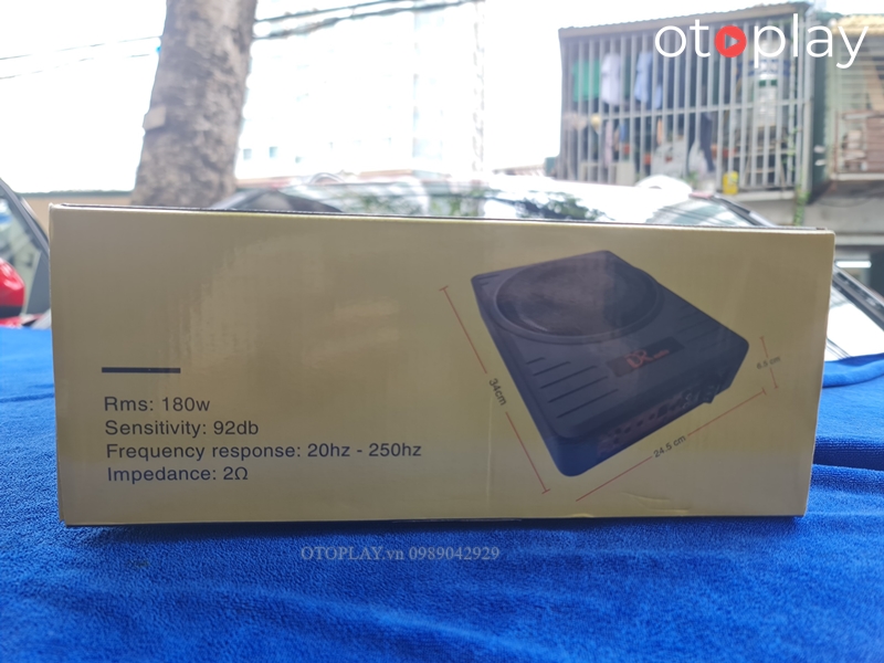 Thông số kỹ thuật loa sub điện DRaudio DR10A