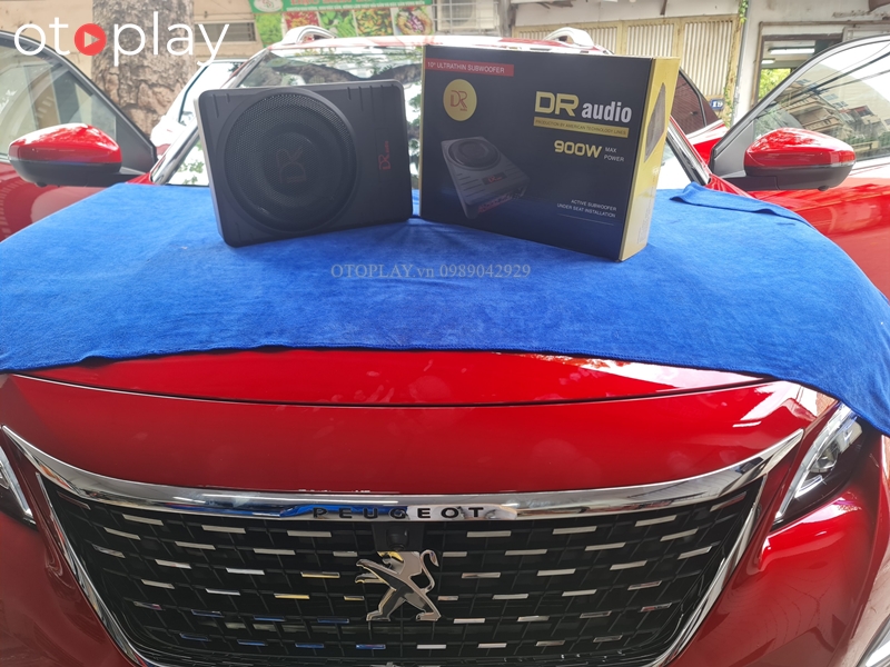 Bộ loa nhỏ gọn, tiết kiệm không gian xe