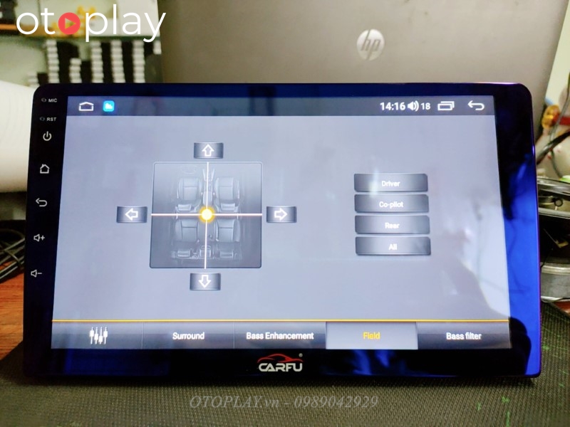 man hinh DVD Android Carfu G200 (6-128)