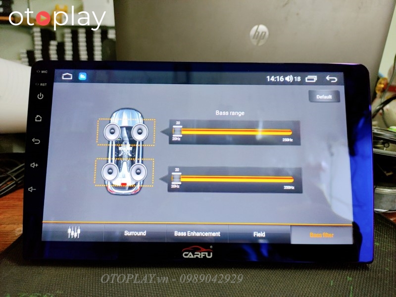 man hinh DVD Android Carfu G200 (6-128)