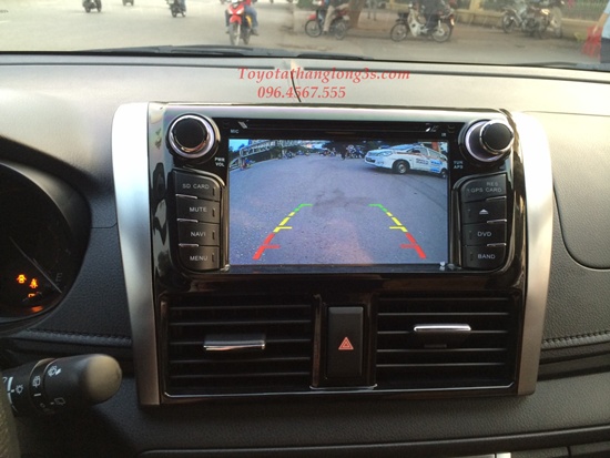 màn hình DVD theo xe Yaris