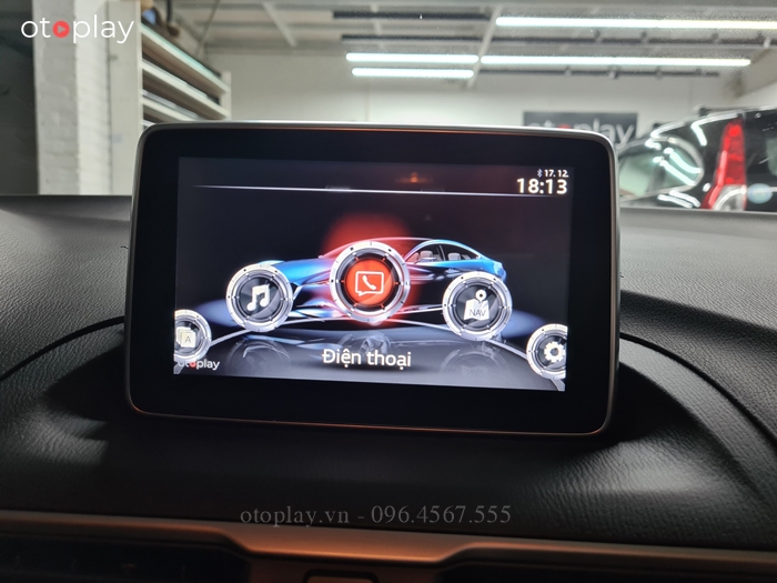 Màn hình DVD đã chuyển sang tiếng Việt và có thêm ngày tháng, bản đồ cập nhật mới nhất