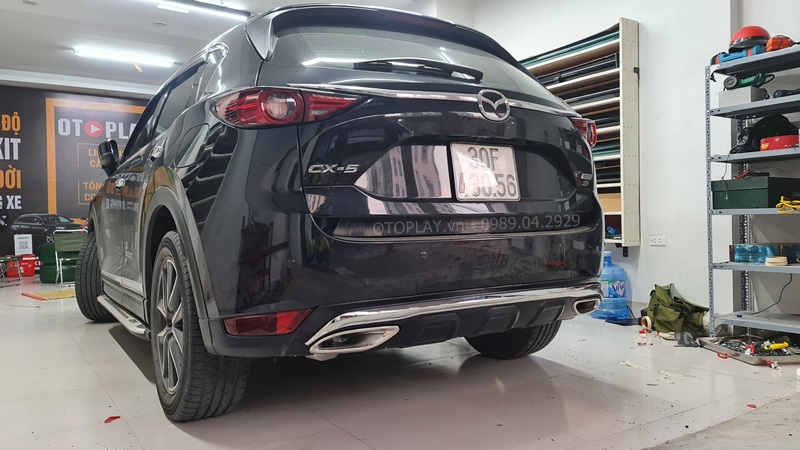 Madza CX5 2019 lắp líp pô Mẹc đẳng cấp