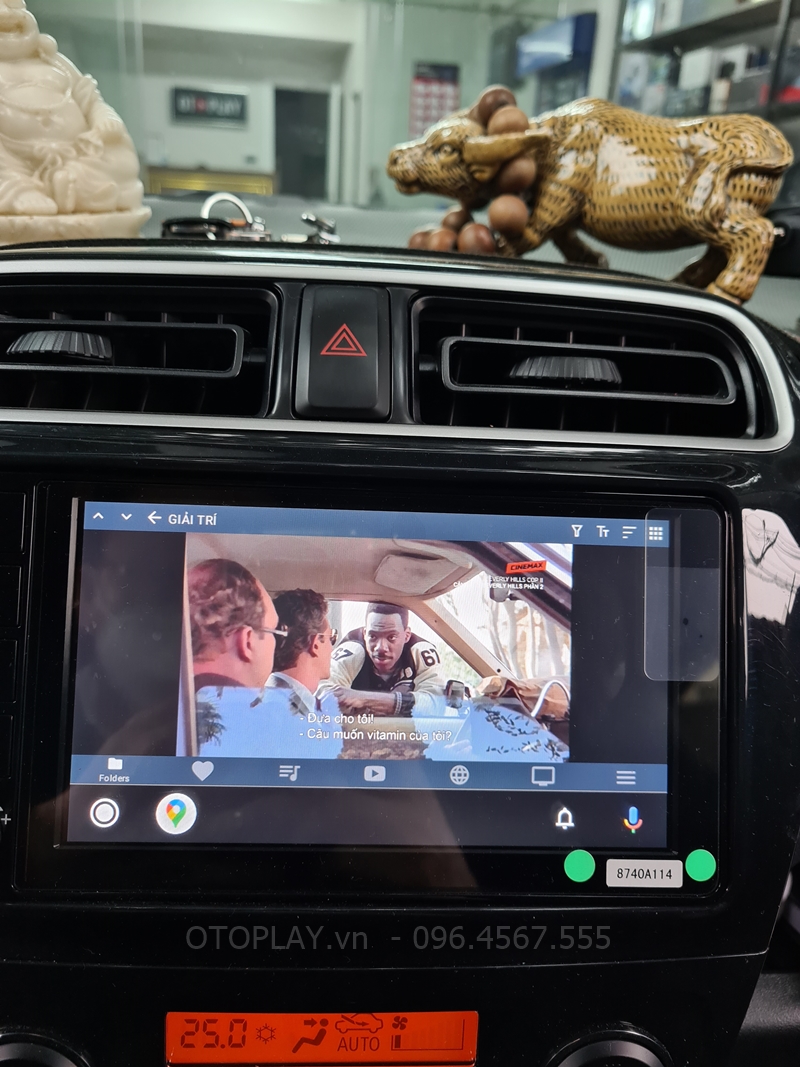 Xem youtube trên màn hình zin theo xe có chất lượng âm thanh tốt hơn