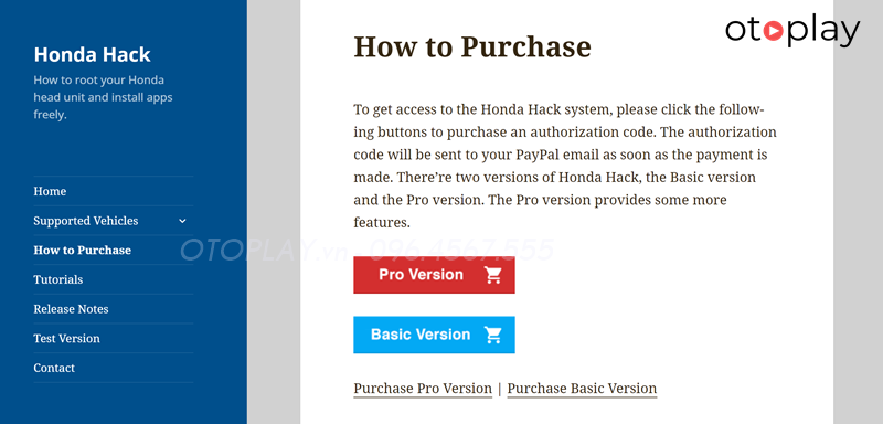 Trang web mua mã honda hack quốc tế