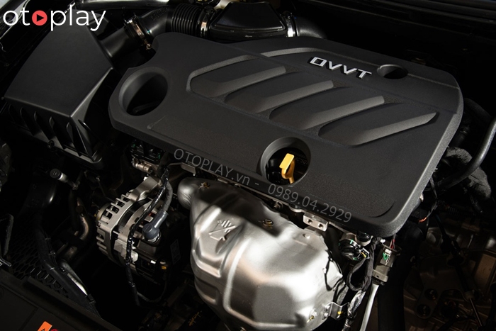 Động cơ MG5 kết hợp với hộp số CVT giả lập 8 cấp số. Sức mạnh được truyền qua hộp số CVT 8 cấp.