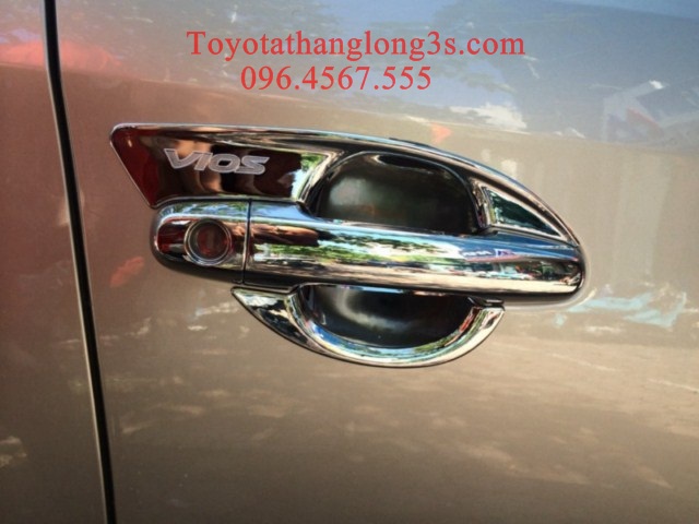 Hõm chống xước và ốp tay nắm cửa vios